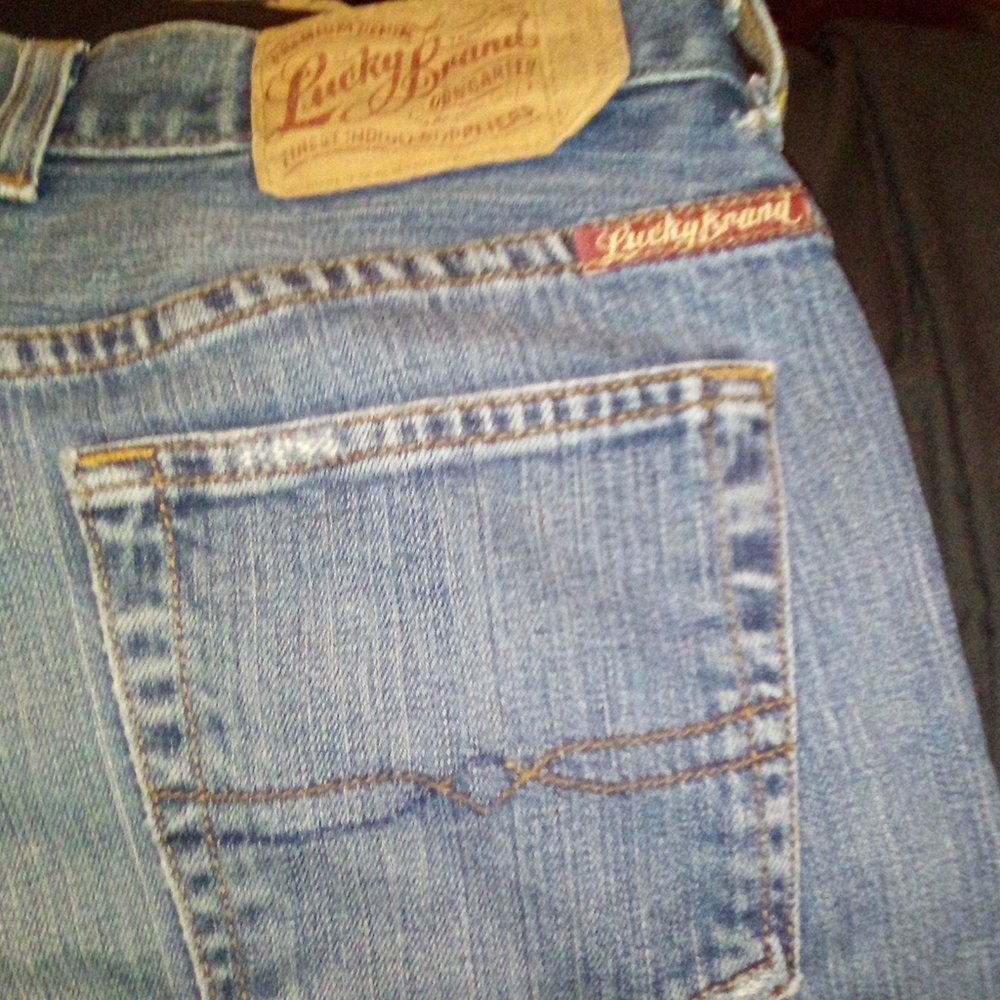 Lucky Brand easy rider Jeans size 8/29 - Picture 4 of 16